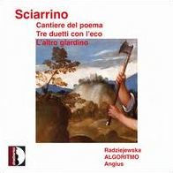 Salvatore Sciarrino: Cantiere del poema; Tre duetti con l'eco; L'altro giardino