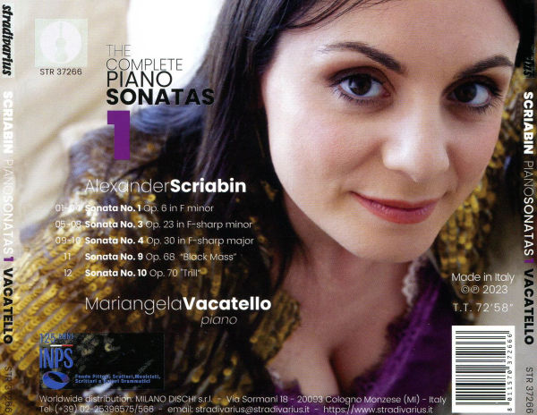 Scriabin: Complete Piano Sonatas, Vol. 1 - 1, 3, 4, 9, 10