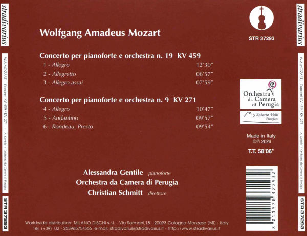 Mozart: Concerti KV 459, 271