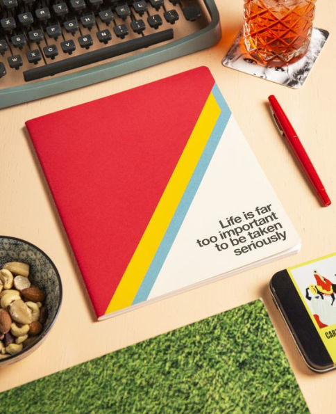 Life Is Far Too Important To Be Taken Seriously Regular Notebook