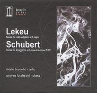 Lekeu: Sonata for cello & piano; Schubert: Sonata for Arpeggione & piano