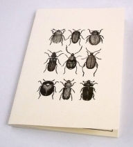 Title: Notebook A5, Soft Cover/Stitched Bound Beetle design