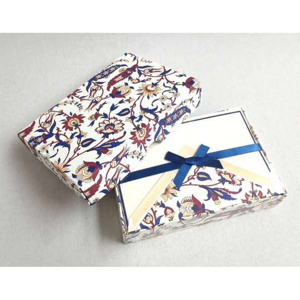 Correspondence Blue Arabesque Letter S/10