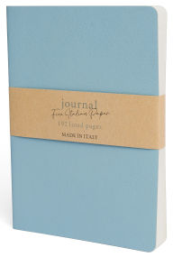 Title: Serenity Blue Recycled Leather Journal