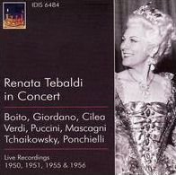 Renata Tebaldi in Concert