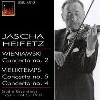 Jascha Heifetz Plays Wieniawski & Vieuxtemps