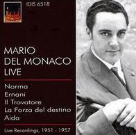 Mario Del Monaco: Live