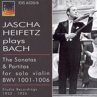 Jascha Heifetz Plays Bach