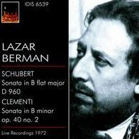 Schubert: Sonata in B flat major, D 960; Clementi: Sonata in B minor, Op. 40 No. 2