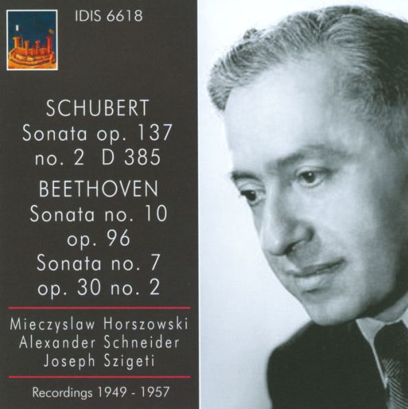 Schubert: Sonata Op. 137 No. 2; Beethoven: Sonata No. 10; Sonata No. 2