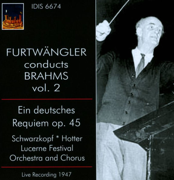 Furtw¿¿ngler Conducts Brahms, Vol. 2