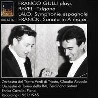 Franco Gulli plays Ravel, Lalo, Franck