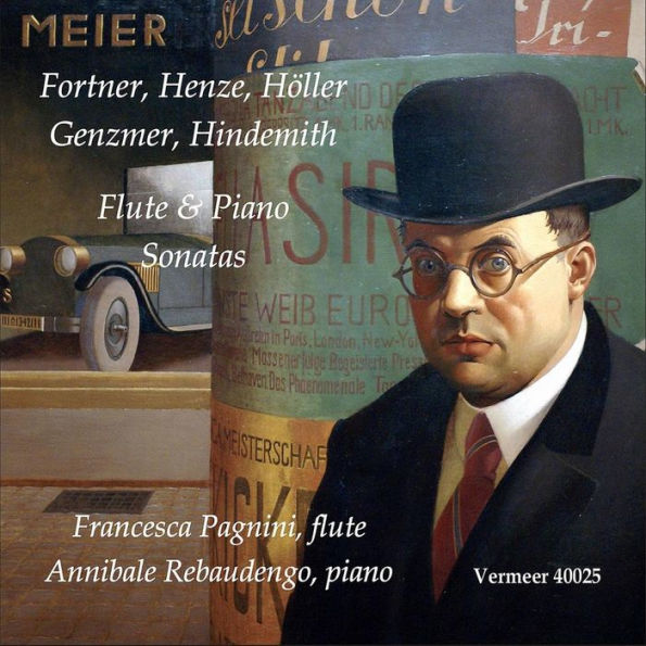 Flute & Piano Sonatas: Fortner, Henze, H¿¿ller, Genzmer, Hindemith