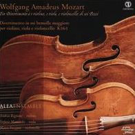 Wolfgang Amadeus Mozart: Divertimento in mi bemolle maggiore per violino, viola e violoncello K563