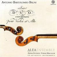 Antonio Bartolomeo Bruni: Six duo Concertans pour Violon et Alto