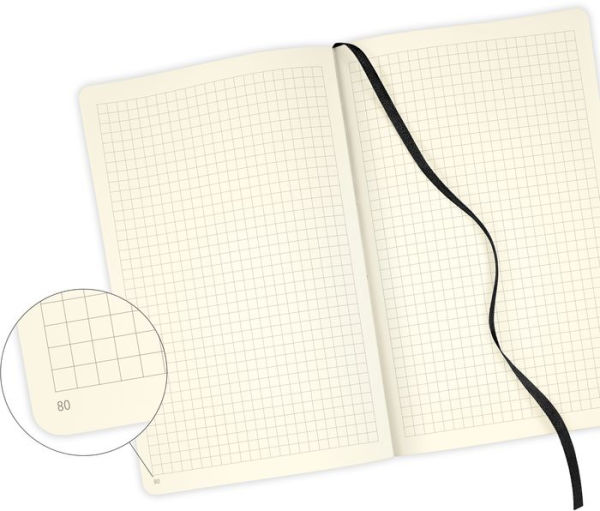 Aquarela Collection Seashell Squared Medium Notebook