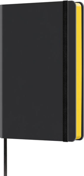 All Black - Yellow - Lined Medium