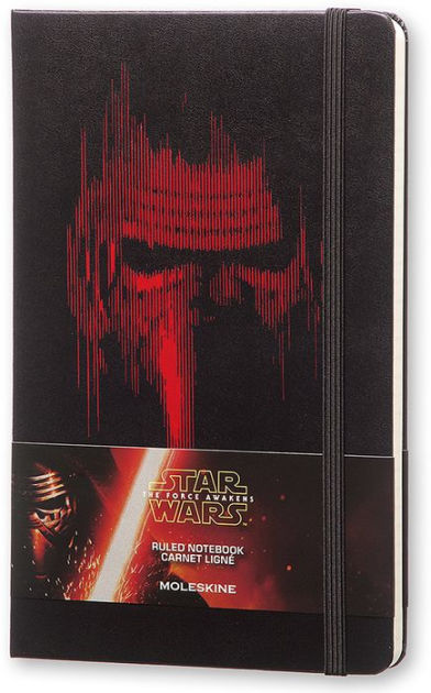 Moleskine Limited Edition Star Wars Lead Villain Episode 7 Large Ruled ...