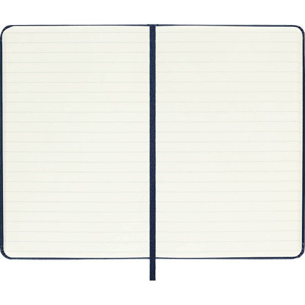 Moleskine Classic Notebook, Pocket, Ruled, Sapphire Blue, Hard Cover (3.5 x 5.5)