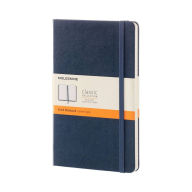 Title: Moleskine Classic Notebook, Large, Ruled, Sapphire Blue, Hard Cover (5 x 8.25)