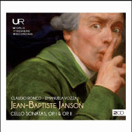 Title: Jean-Baptiste Janson: Cello Sonatas, Op. I & Op. II, Artist: Claudio Ronco