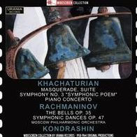 Khachaturian: Masquerade, Suite; Symphony No. 3 "Symphonic Poem"; Piano Concerto; Rachmaninov: The Bells Op. 35; Symphonic Dances Op. 47