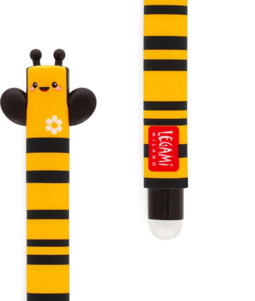 Bee Erasable Gel Pen - Black Ink