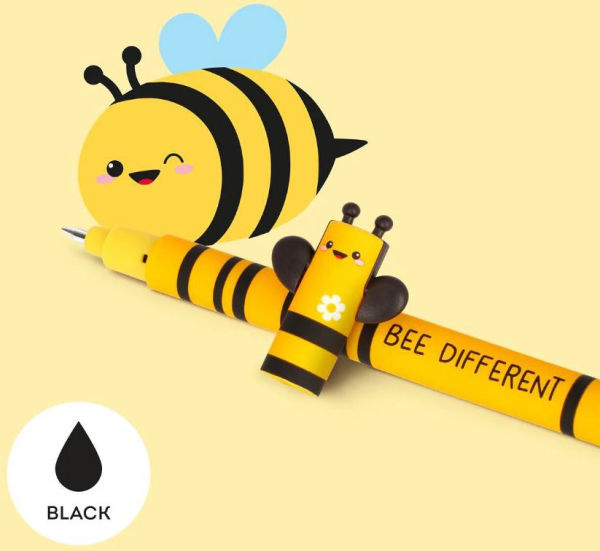 Bee Erasable Gel Pen - Black Ink
