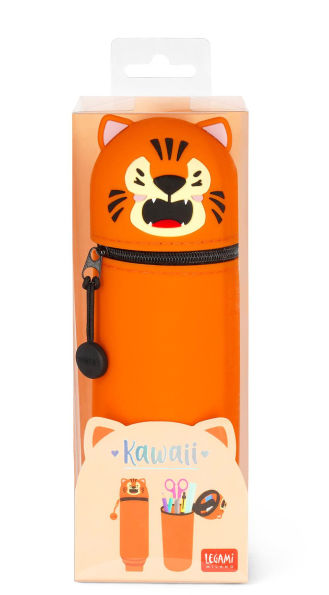 Legami 2-In-1 Silicone Pencil Case - Kawaii