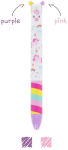 Alternative view 1 of Legami Two-Color Ballpoint Pen - Click&Clack - Unicorn