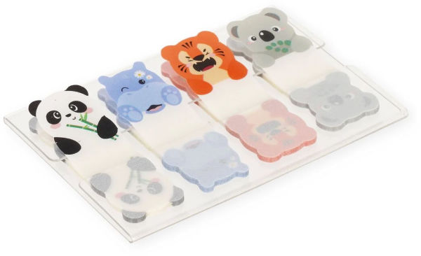 Legami Adhesive Pagemarkers - Keep In Mind - Cute Animals