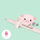 Legami Set of 4 Erasable Gen Pens - Farm Animals