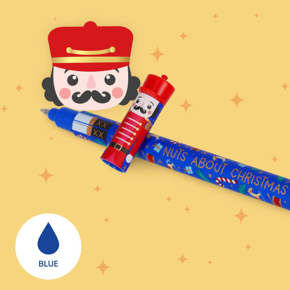 Set of 3 Erasable Christmas Gel Pens