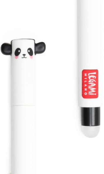 Panda Erasable Gel Pen - Black Ink