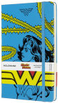 Alternative view 1 of Moleskine Limited Edition Notebook Wonder Woman, Large, Ruled, Blue, Hard Cover (5 x 8.25)