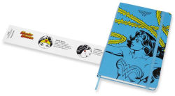 Alternative view 4 of Moleskine Limited Edition Notebook Wonder Woman, Large, Ruled, Blue, Hard Cover (5 x 8.25)