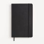 Moleskine Limited Collection Notebook Leather, Large, Ruled, Hard Cover, Open Box, Black (5 x 8.25)