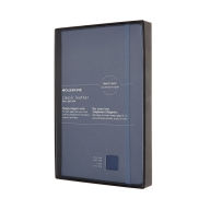 Title: Moleskine Limited Collection Notebook Leather, Large, Ruled, Hard Cover, Open Box, Forget Me Not Blue (5 x 8.25)