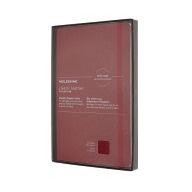 Title: Moleskine Limited Collection Notebook Leather, Large, Ruled, Soft Cover, Open Box, Bordeaux Red (5 x 8.25)