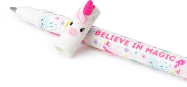 Unicorn Erasable Gel Pen - Pink Ink