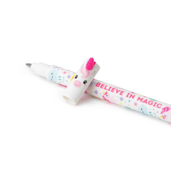Unicorn Erasable Gel Pen - Pink Ink