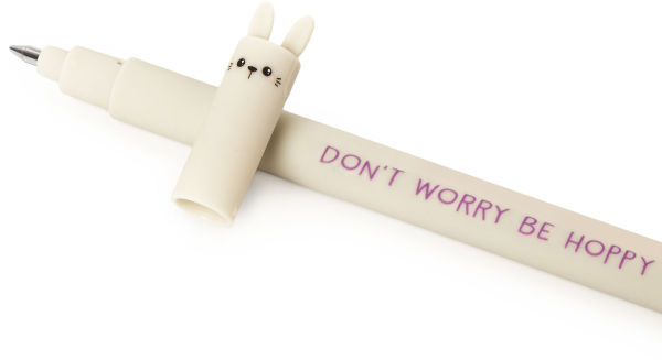 Bunny Erasable Gen Pen - Purple Ink
