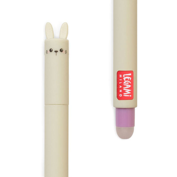 Bunny Erasable Gen Pen - Purple Ink