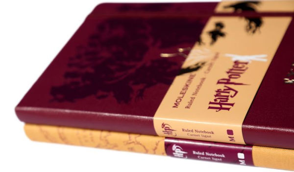 Moleskine Harry Potter Limited Edition Notebook, Large, Ruled, Kraft, Hard Cover (5 x 8.25)