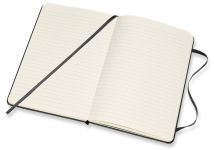 Alternative view 3 of Moleskine Classic Notebook, Hard Cover, Black, Medium with Ruled pages