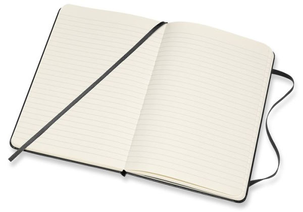 Moleskine Classic Notebook, Hard Cover, Black, Medium with Ruled pages