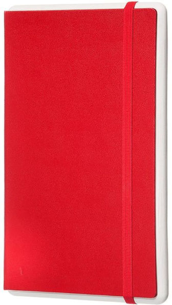 Moleskine Paper Tablet Pen+, Large, Dotted, Red, Hard Cover (5 x 8.25)