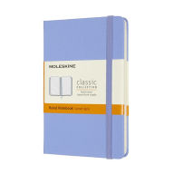 Moleskine Classic Notebook, Pocket, Ruled, Hydrangea Blue, Hard Cover (3.5 X 5.5)