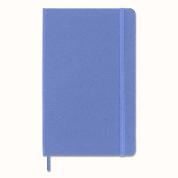 Moleskine Classic Notebook, Large, Ruled, Hydrangea Blue