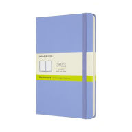 Title: Moleskine Classic Notebook, Large, Plain, Hydrangea Blue, Hard Cover (5 x 8.25)